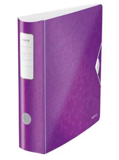   LEITZ Iratrendező, 82 mm, A4, PP, LEITZ "180 Active Wow", lila