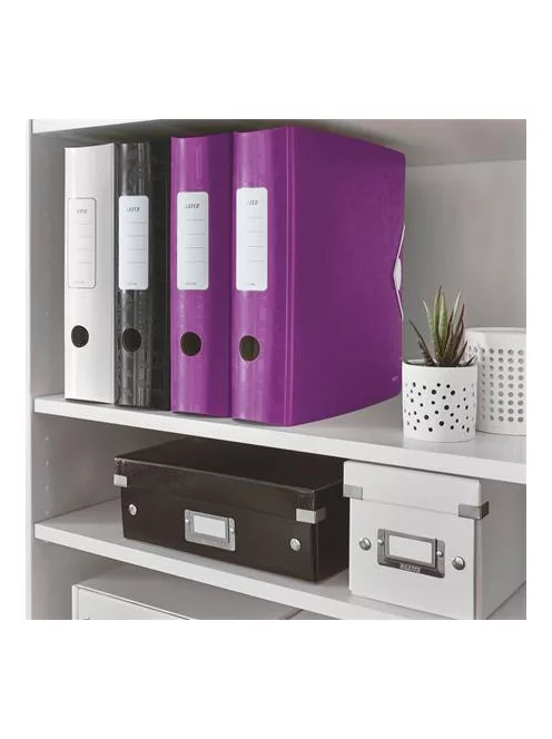 LEITZ Iratrendező, 82 mm, A4, PP, LEITZ "180 Active Wow", lila