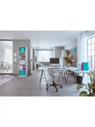 LEITZ Iratrendező, 82 mm, A4, PP, LEITZ "180 Active Wow", lila