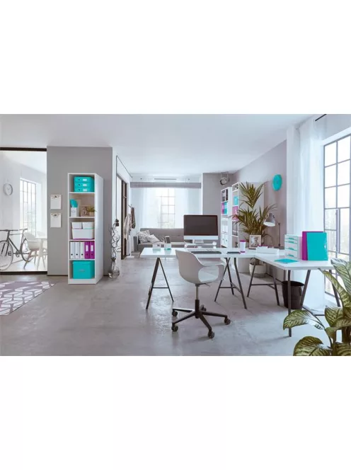 LEITZ Iratrendező, 82 mm, A4, PP, LEITZ "180 Active Wow", lila