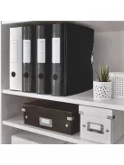 LEITZ Iratrendező, 82 mm, A4, PP, LEITZ "180 Active Wow", fekete
