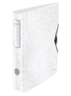   LEITZ Iratrendező, 65 mm, A4, PP, LEITZ "180 Active Wow", fehér