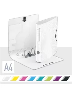   LEITZ Iratrendező, 65 mm, A4, PP, LEITZ "180 Active Wow", fehér