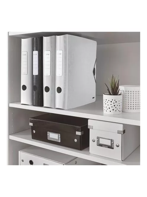 LEITZ Iratrendező, 65 mm, A4, PP, LEITZ "180 Active Wow", fehér