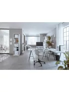 LEITZ Iratrendező, 65 mm, A4, PP, LEITZ "180 Active Wow", fehér