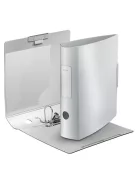 LEITZ Iratrendező, 82 mm, A4, PP, LEITZ "180 Active Style", kristályfehér