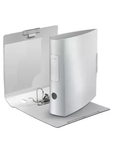   LEITZ Iratrendező, 82 mm, A4, PP, LEITZ "180 Active Style", kristályfehér