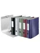 LEITZ Iratrendező, 82 mm, A4, PP, LEITZ "180 Active Style", kristályfehér