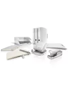 LEITZ Iratrendező, 82 mm, A4, PP, LEITZ "180 Active Style", kristályfehér