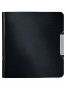 LEITZ Iratrendező, 82 mm, A4, PP, LEITZ "180 Active Style", szaténfekete