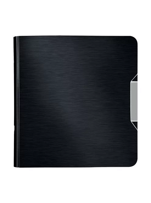 LEITZ Iratrendező, 82 mm, A4, PP, LEITZ "180 Active Style", szaténfekete