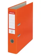 ESSELTE Iratrendező, 75 mm, A4, PP/karton, élvédő sínnel, ESSELTE "Economy", narancssárga