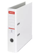 ESSELTE Iratrendező, 75 mm, A4, PP/karton, élvédő sínnel, ESSELTE "Economy", fehér