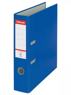   ESSELTE Iratrendező, 75 mm, A4, PP/karton, élvédő sínnel, ESSELTE "Economy", kék