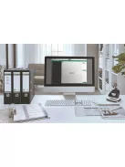 LEITZ Regiszter, műanyag, A4 Maxi, 1-10, LEITZ "Wow"