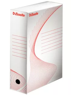   ESSELTE Archiválódoboz, A4, 100 mm, karton, ESSELTE "Standard", fehér