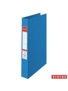 ESSELTE Gyűrűs könyv, 4 gyűrű, 42 mm, A4, PP, ESSELTE "Standard", Vivida kék