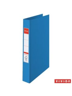   ESSELTE Gyűrűs könyv, 4 gyűrű, 42 mm, A4, PP, ESSELTE "Standard", Vivida kék