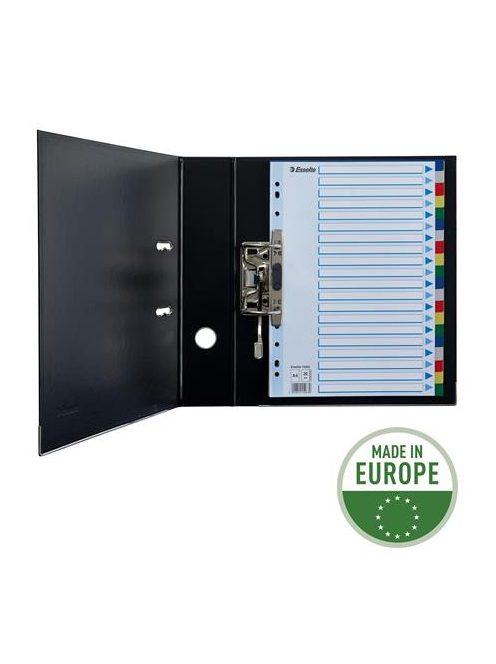 ESSELTE Regiszter, műanyag, A4, 20 részes, ESSELTE