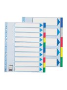 ESSELTE Regiszter, műanyag, A4 Maxi, 10 részes, ESSELTE