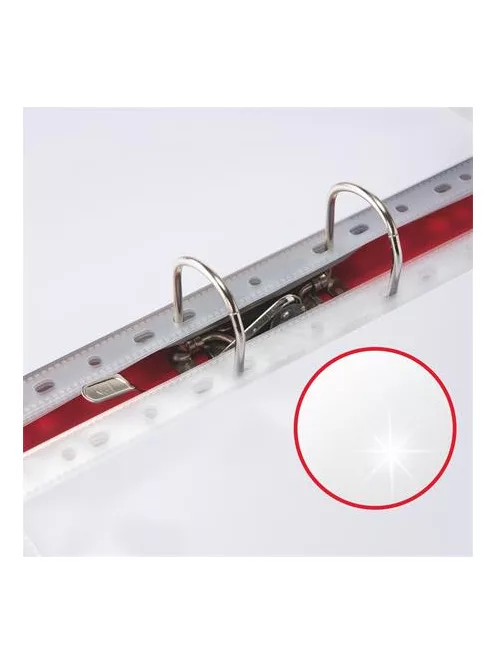 ESSELTE Genotherm, lefűzhető, A4, 55 mikron, víztiszta felület, adagolóban, ESSELTE "At Hand"