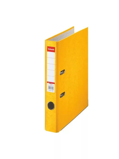ESSELTE Iratrendező, 50 mm, A4, karton, ESSELTE "Rainbow", sárga