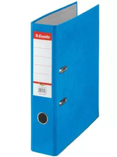   ESSELTE Iratrendező, 75 mm, A4, karton, ESSELTE "Rainbow", kék