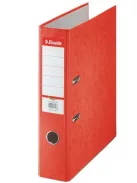 ESSELTE Iratrendező, 75 mm, A4, karton, ESSELTE "Rainbow", piros