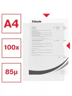   ESSELTE Genotherm, "L", A4, 85 mikron, narancsos felület, ESSELTE "Standard"