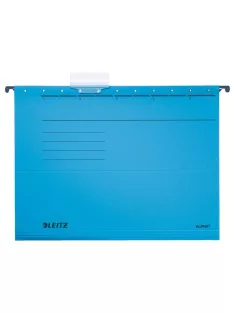   LEITZ Függőmappa, karton, A4, LEITZ "Alpha Standard", kék