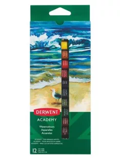   DERWENT Tempera készlet, 12 darabos, 12 ml, DERWENT "Academy"