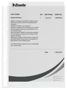 ESSELTE Genotherm, lefűzhető, A5, 43 mikron, narancsos felület, ESSELTE