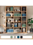 LEITZ Iratpapucs, karton, 100 mm, LEITZ "Puro", homokbézs