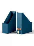 LEITZ Iratpapucs, karton, 100 mm, LEITZ "Puro", óceánkék