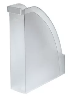   LEITZ Iratpapucs, műanyag, 70 mm, LEITZ "Plus", áttetsző