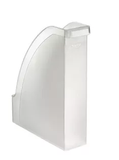   LEITZ Iratpapucs, műanyag, 70 mm, LEITZ "Plus", áttetsző