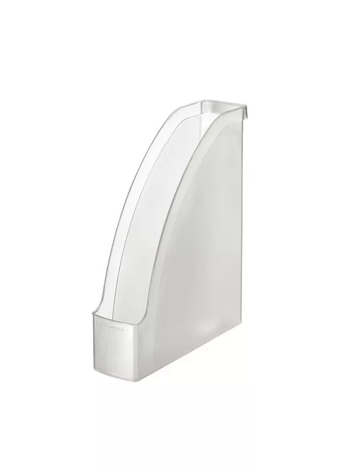 LEITZ Iratpapucs, műanyag, 70 mm, LEITZ "Plus", áttetsző