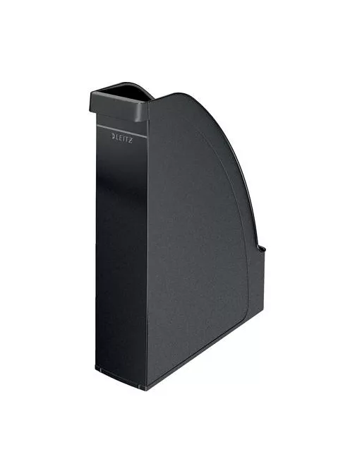 LEITZ Iratpapucs, műanyag, 70 mm, LEITZ "Plus", fekete