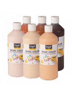 Tempera készlet World, 6 x 500 ml, földszínek vegyesen