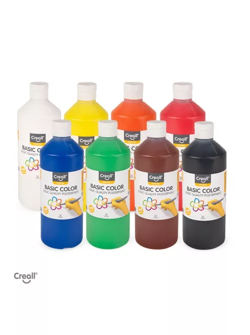 Tempera, 500 ml, piros