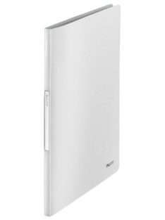   LEITZ Bemutatómappa, 20 zsebes, A4, LEITZ "Style", kristályfehér