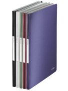 LEITZ Bemutatómappa, 20 zsebes, A4, LEITZ "Style", gránátvörös