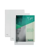 LEITZ Genotherm, "L", A4, 170 mikron, narancsos felület, 20 mm, LEITZ "Jumbo"