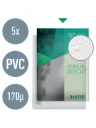 LEITZ Genotherm, "L", A4, 170 mikron, narancsos felület, 20 mm, LEITZ "Jumbo"