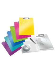   LEITZ Felírótábla, fedeles, A4, LEITZ "Wow", kék