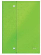 LEITZ Irattartó tasak, A4, PP, patentos, LEITZ "Wow", vegyes színek