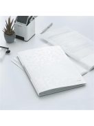 LEITZ Bemutatómappa, 20 zsebes, A4, LEITZ "Wow", fehér