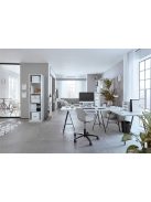 LEITZ Bemutatómappa, 20 zsebes, A4, LEITZ "Wow", fehér