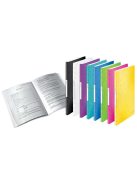 LEITZ Bemutatómappa, 20 zsebes, A4, LEITZ "Wow", sárga