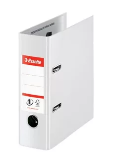   ESSELTE Iratrendező, 75 mm, A5, PP, ESSELTE "Standard", Vivida fehér